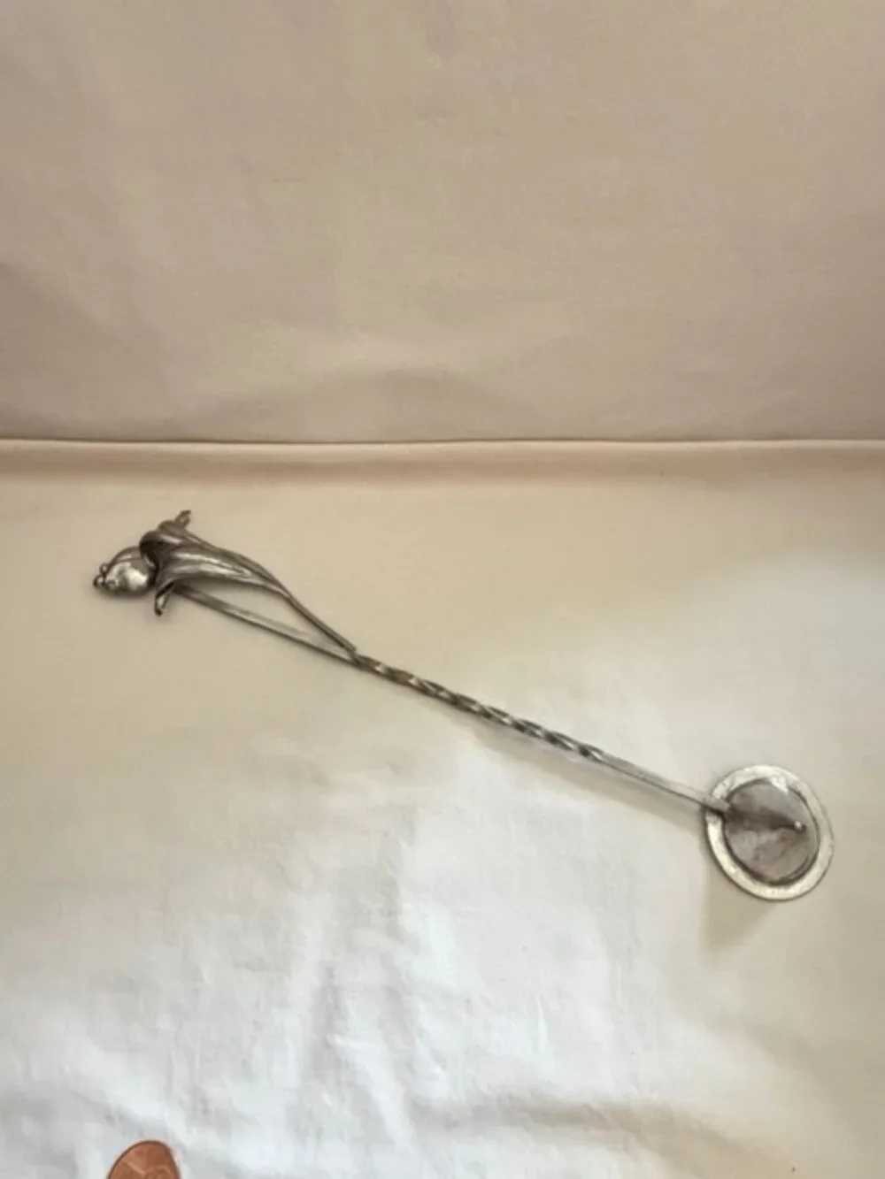Vintage Silver Candle Snuffer